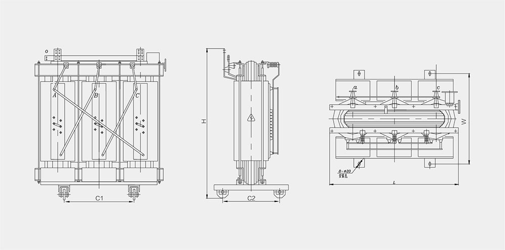 外形及安装尺寸